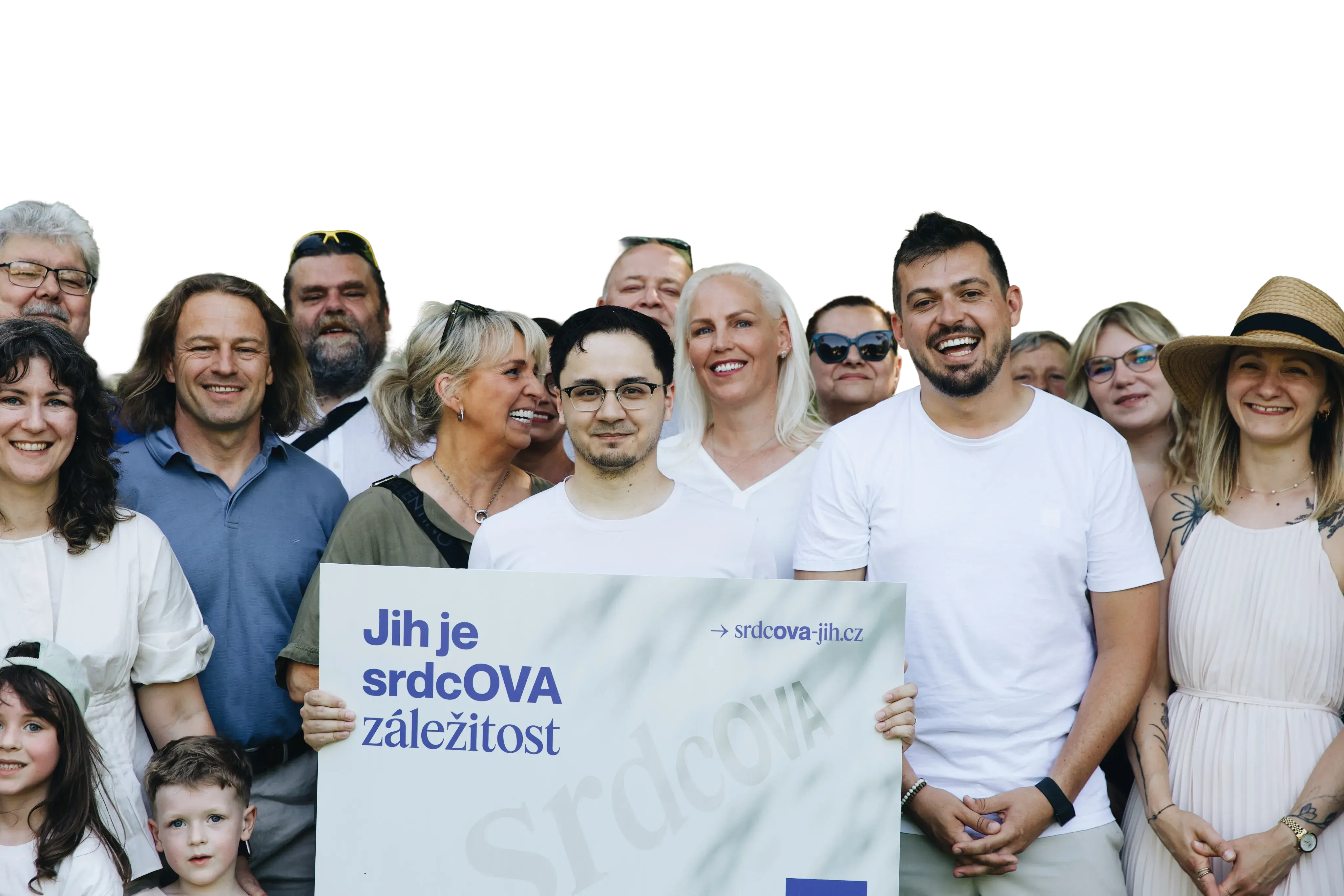 Lidé v pozadí